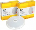 Светодиодные светильники ДПБ 9001-9004 IEK® мощностью 12 Вт с инфракрасным датчиком движения