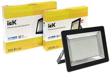 Группа компаний IEK расширяет модельный ряд светодиодных прожекторов!